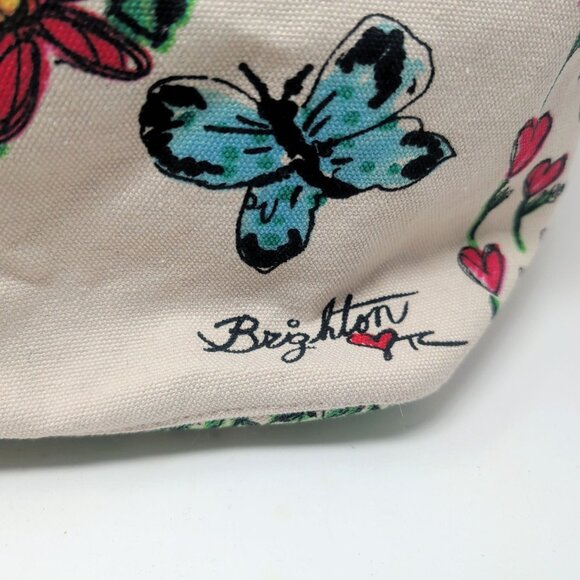 Brighton Love Tote Bag Canvas Large Tweet - Picture 3 of 13